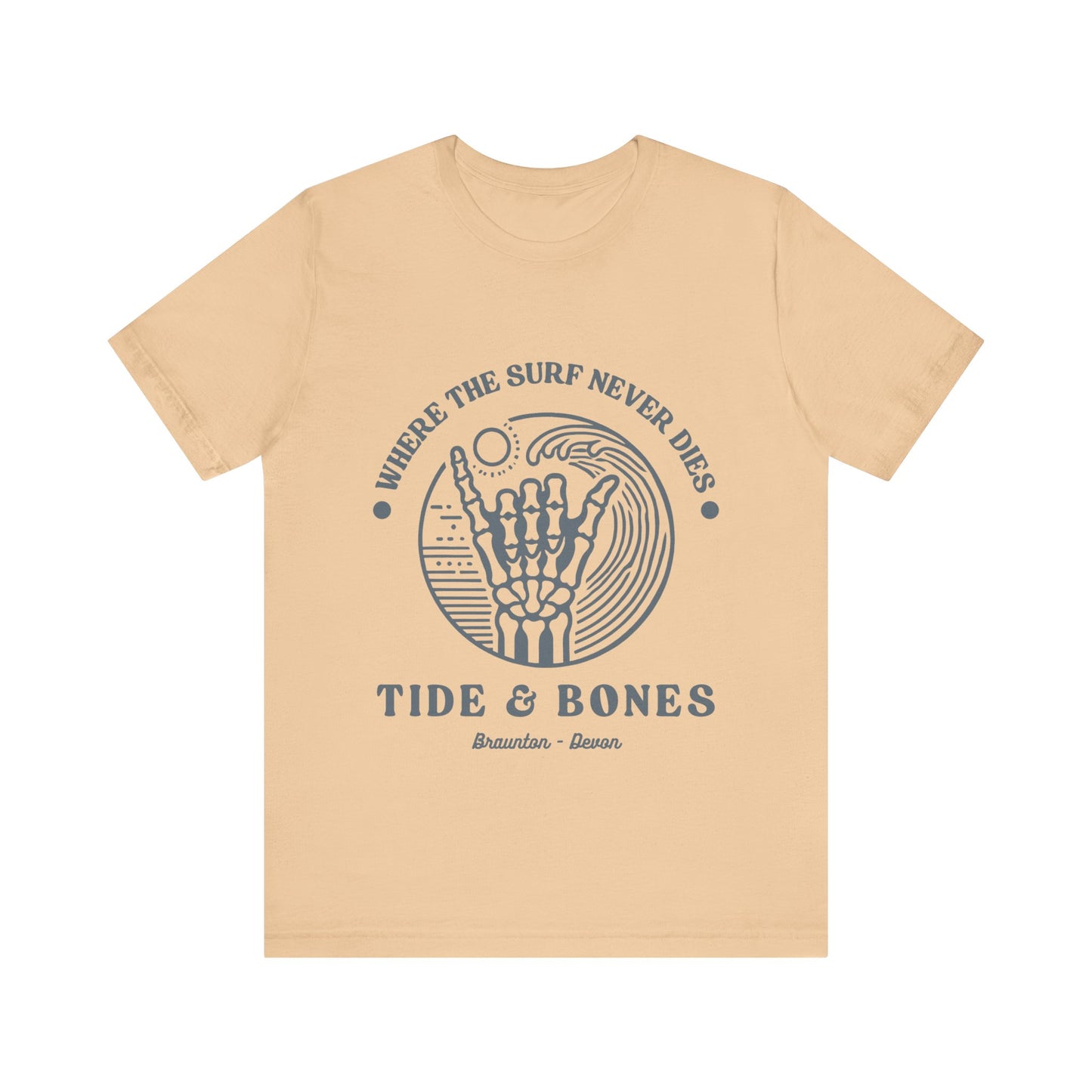 Beach Life Skeletal Hand Tee
