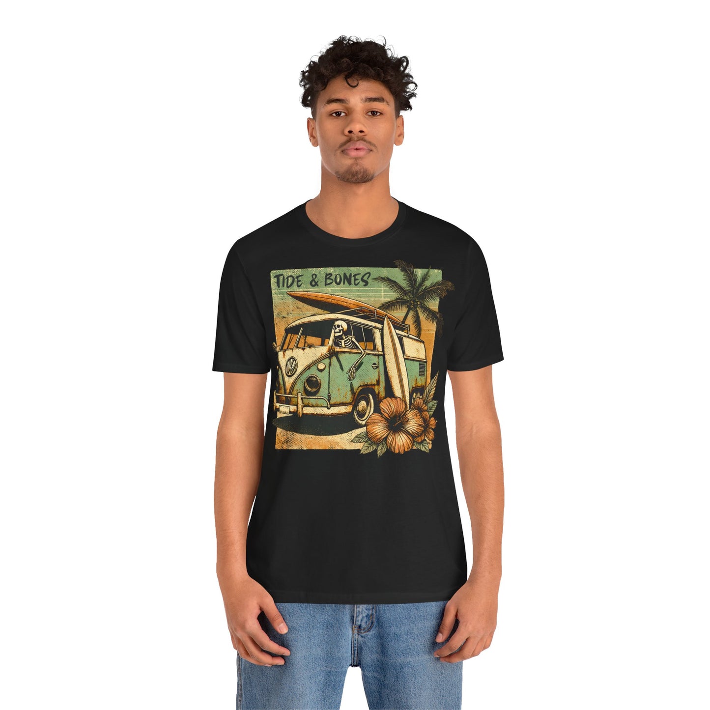 Surf Camper Tee - Unisex Jersey Short Sleeve T-Shirt