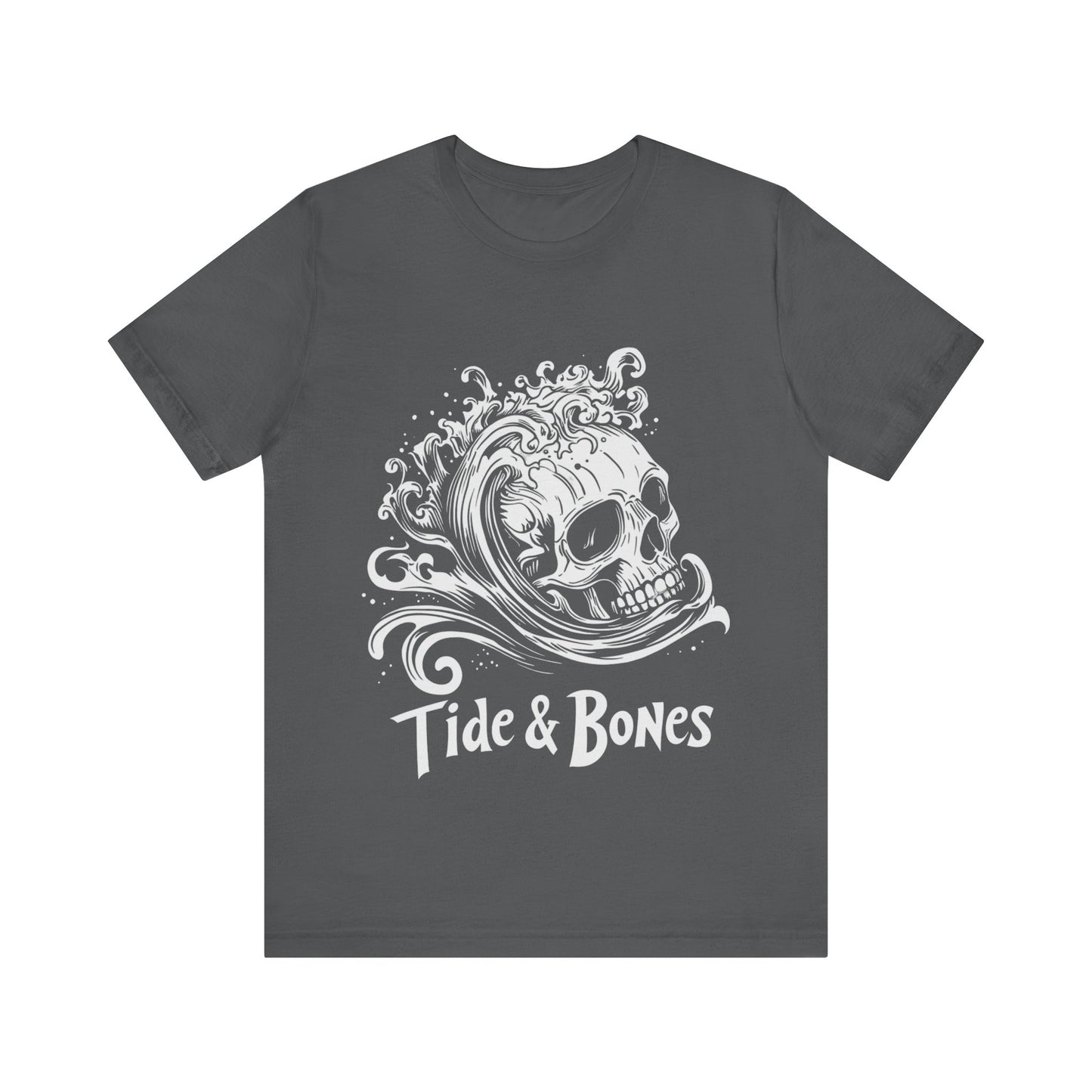 Tide & Bones Skull and Waves t-shirt