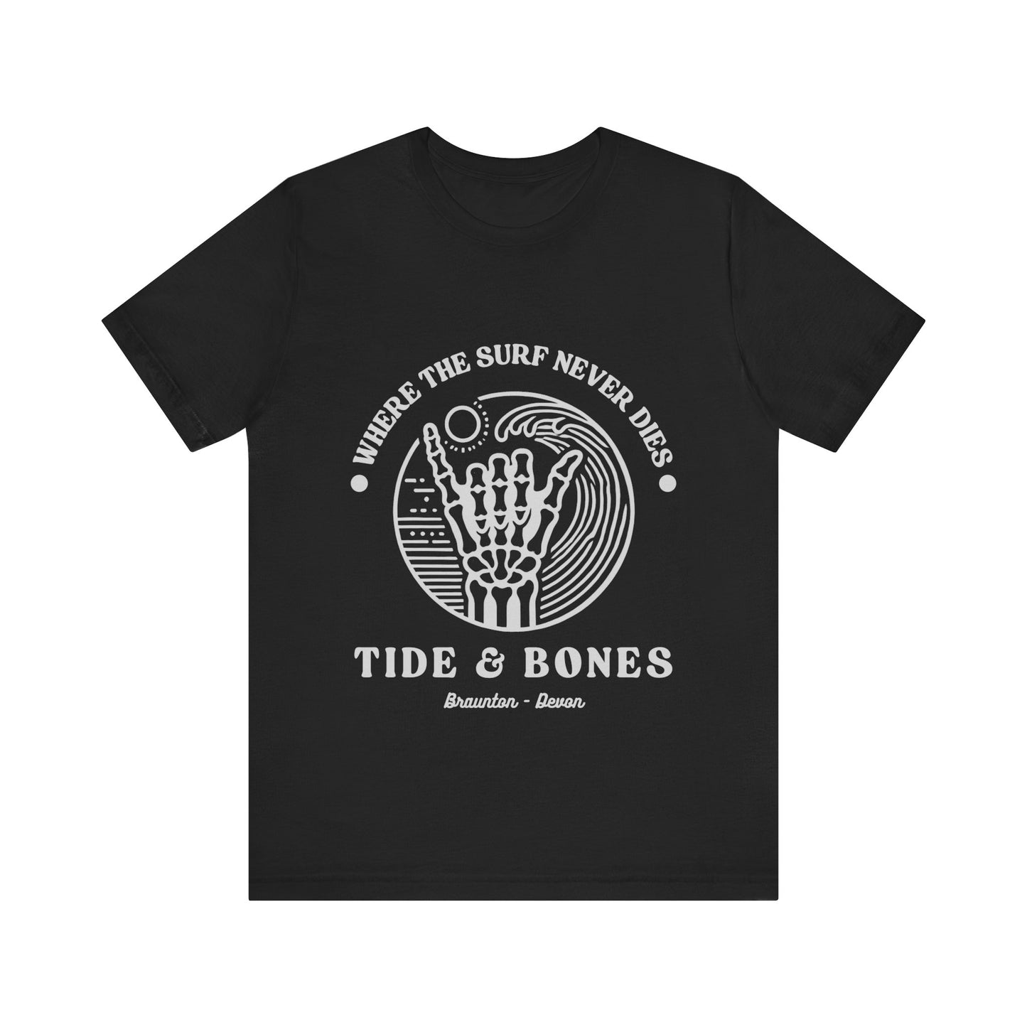 Beach Life Skeletal Hand Tee