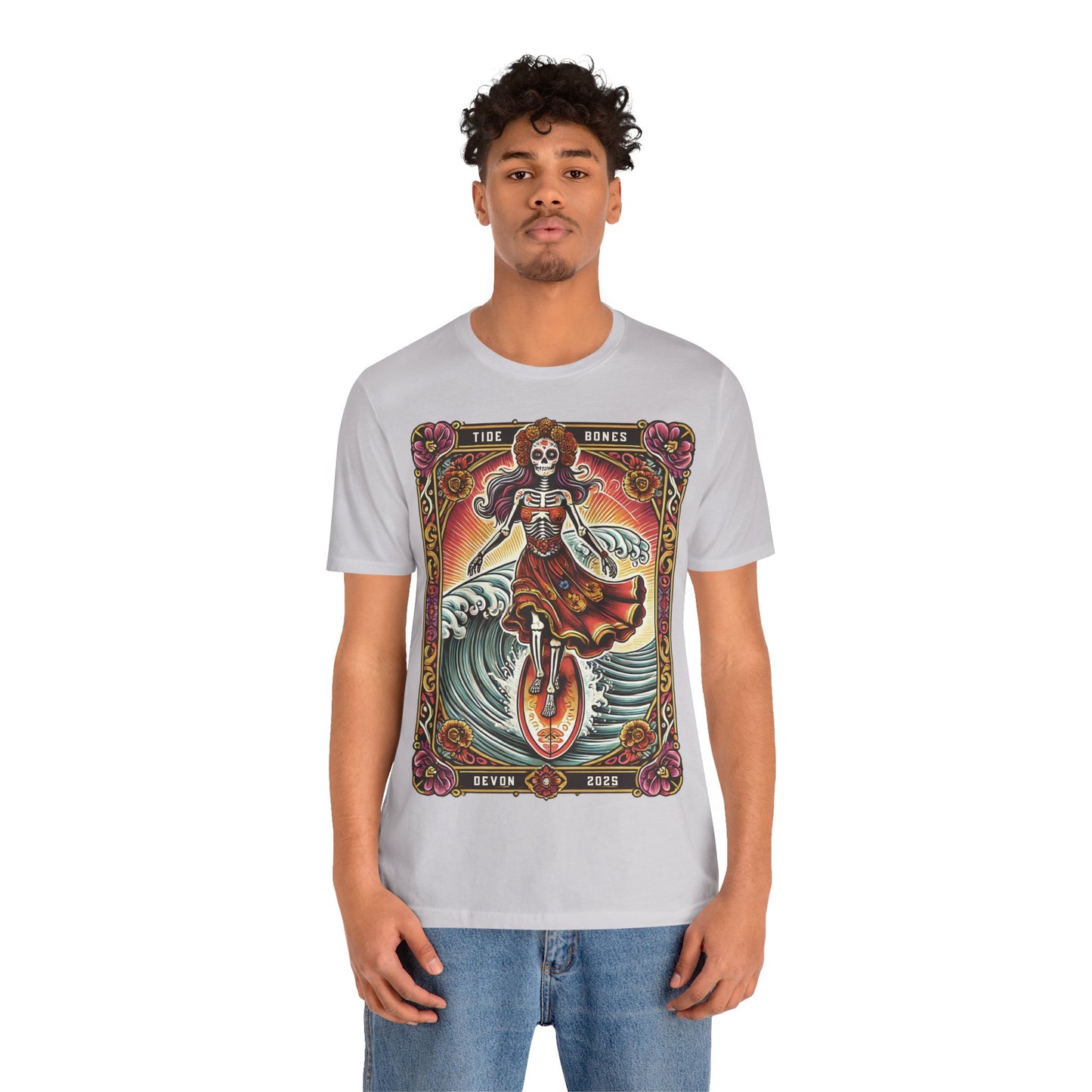 Day of the Dead Surf Queen Tee