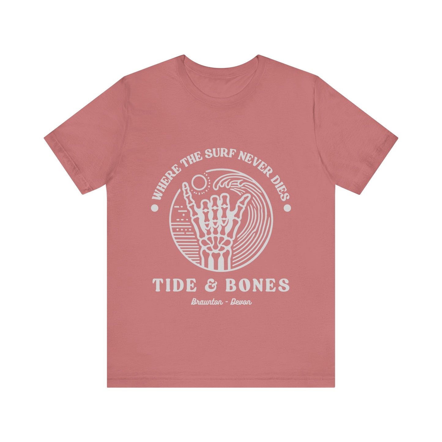 Beach Life Skeletal Hand Tee