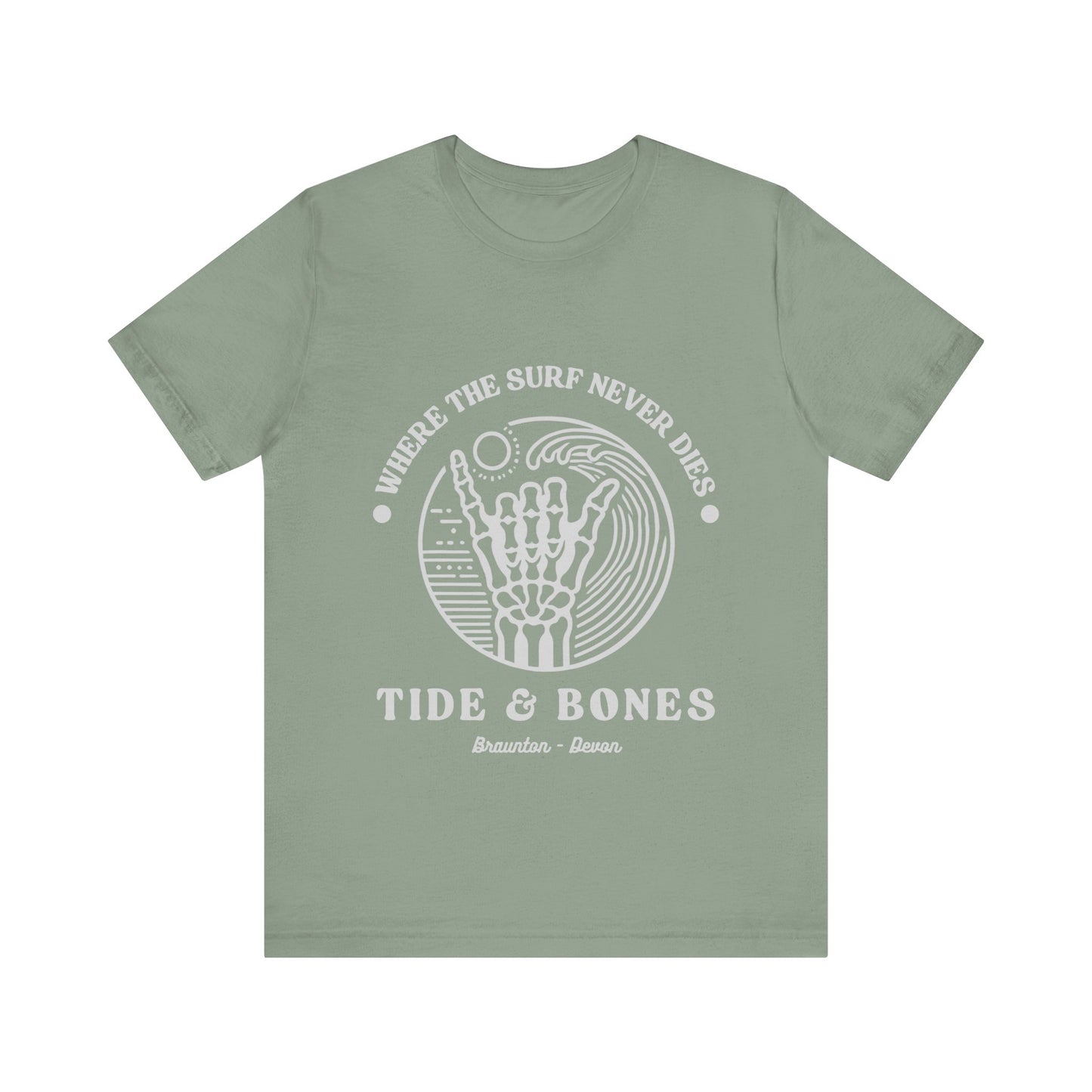 Beach Life Skeletal Hand Tee