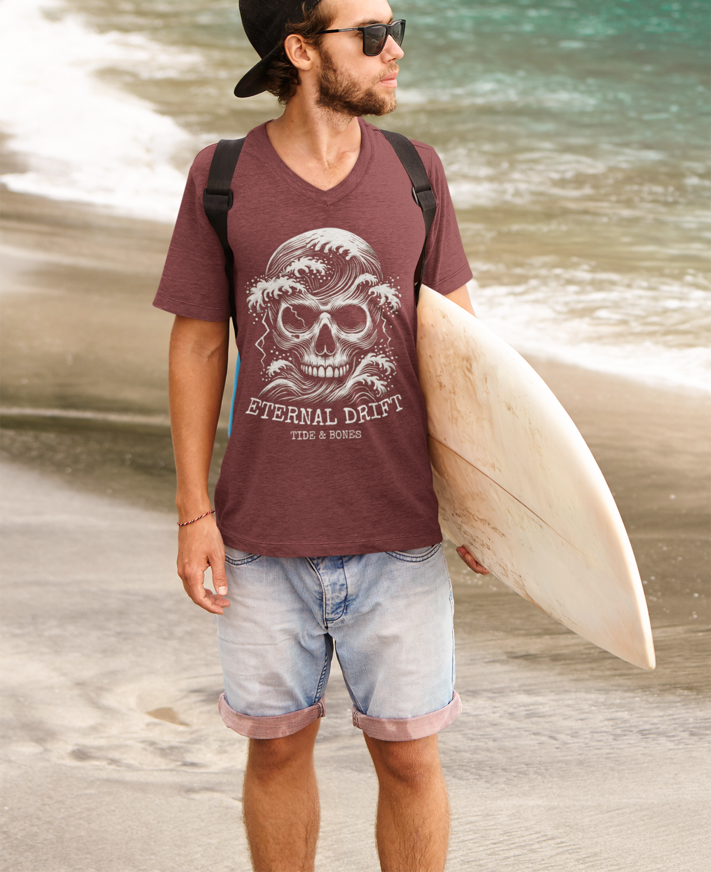 Eternal Drift Unisex Tee - Tide & Bones Surf Clothing Company
