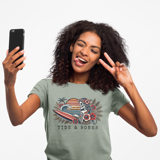 Female Skeleton Tee