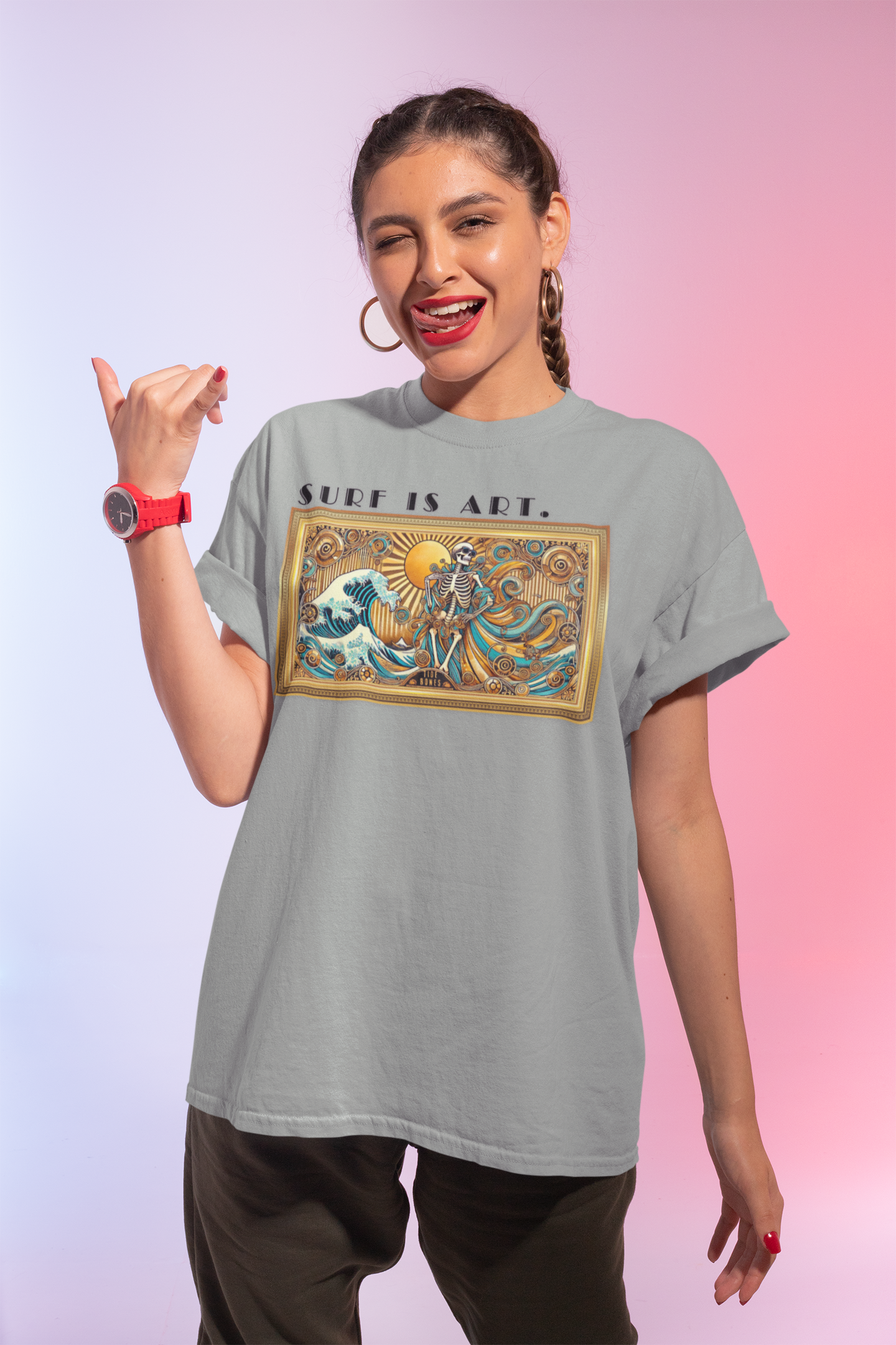 Skeleton Art T-Shirt