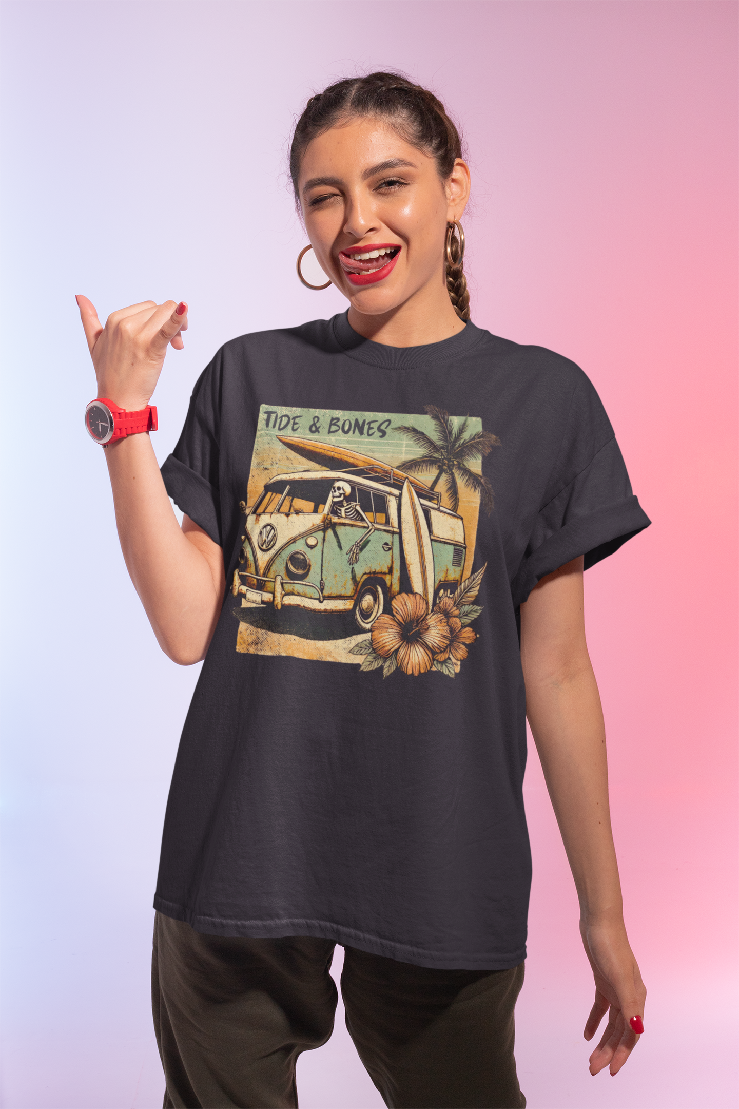 Surf Camper Tee - Unisex Jersey Short Sleeve T-Shirt
