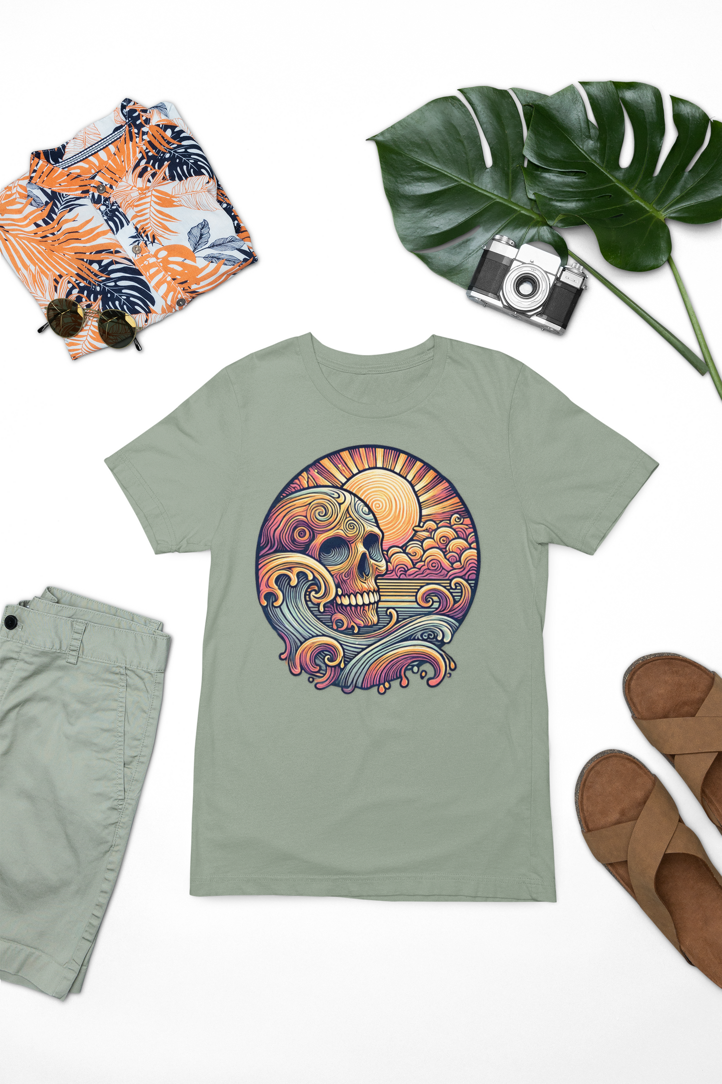 Psychedelic Skull T-shirt