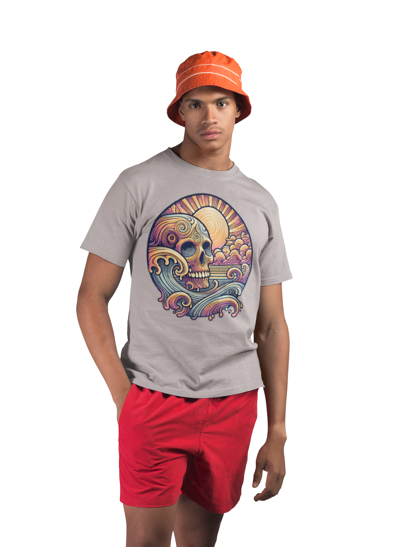 Psychedelic Skull T-shirt