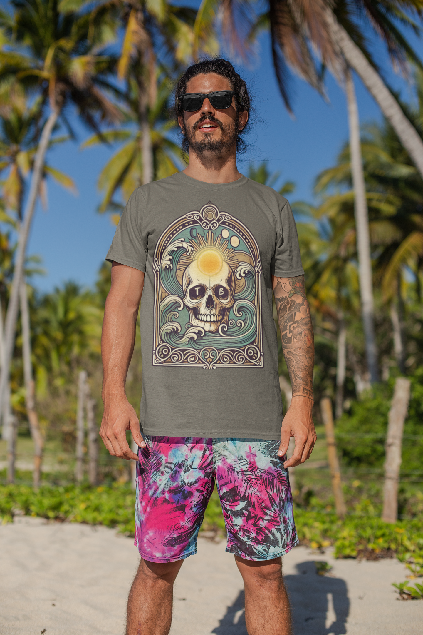 Sunshine Skull T-Shirt