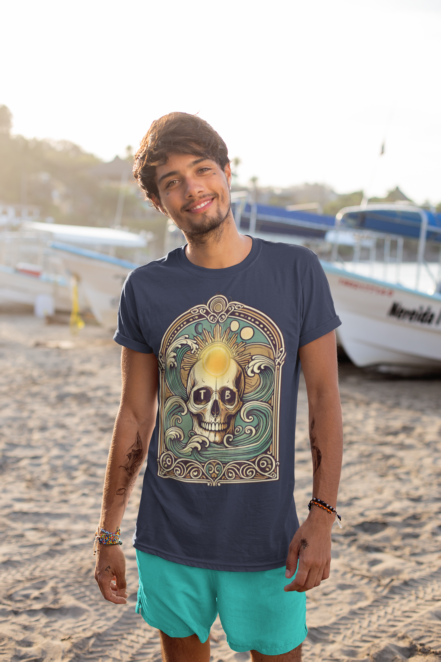 Sunshine Skull T-Shirt