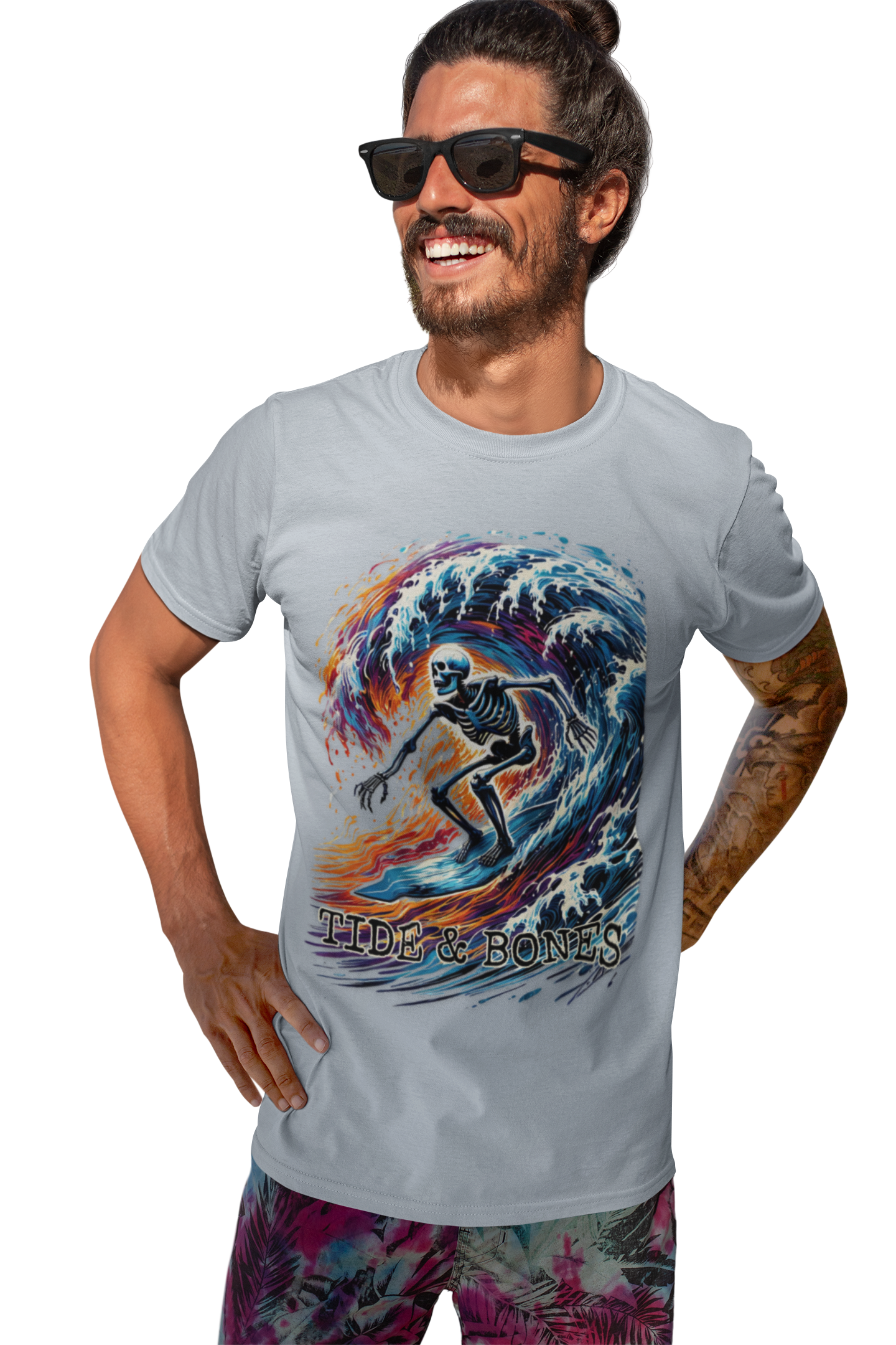 Surfing Skeleton T-shirt