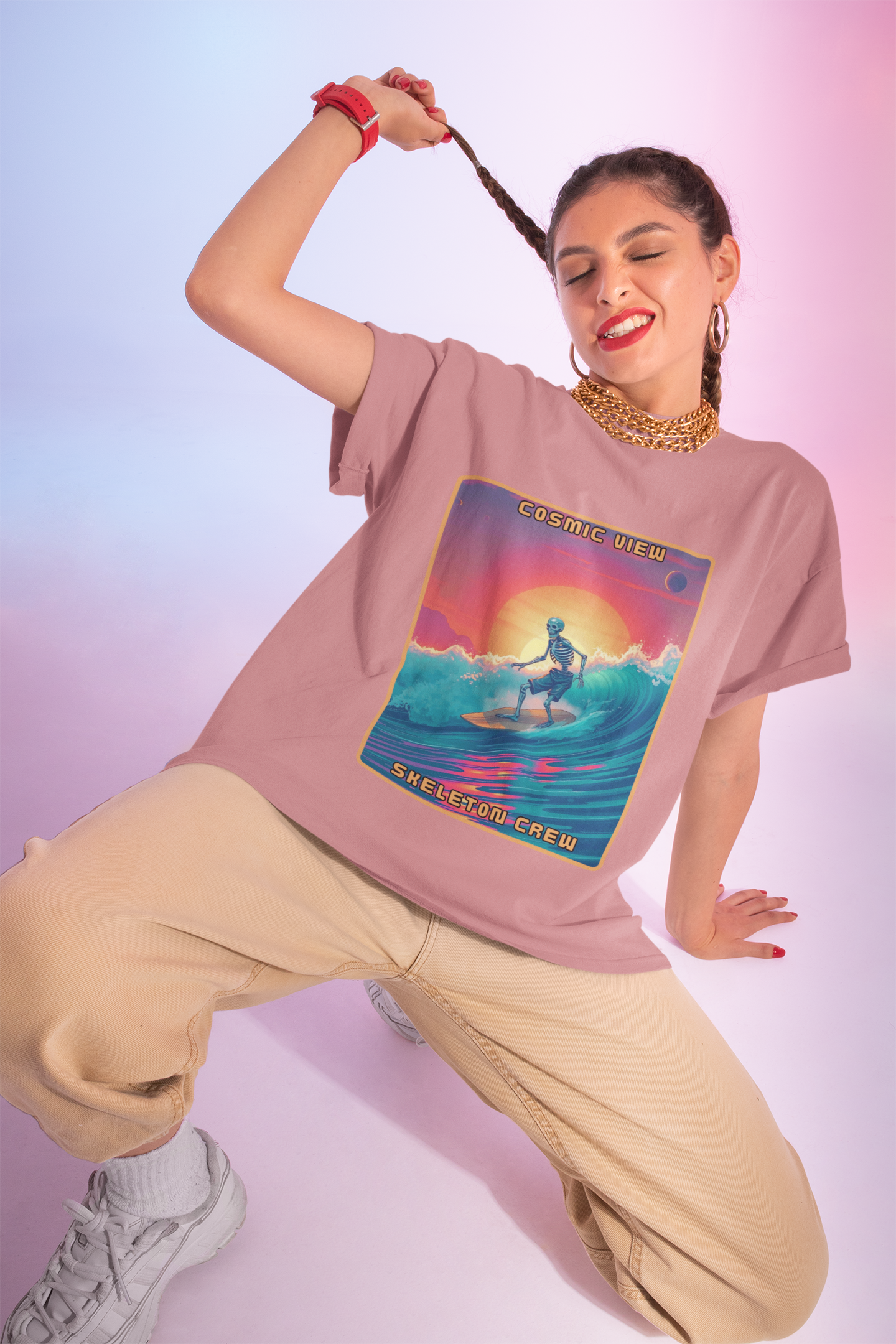 Cosmic View, Skeleton Crew t-shirt