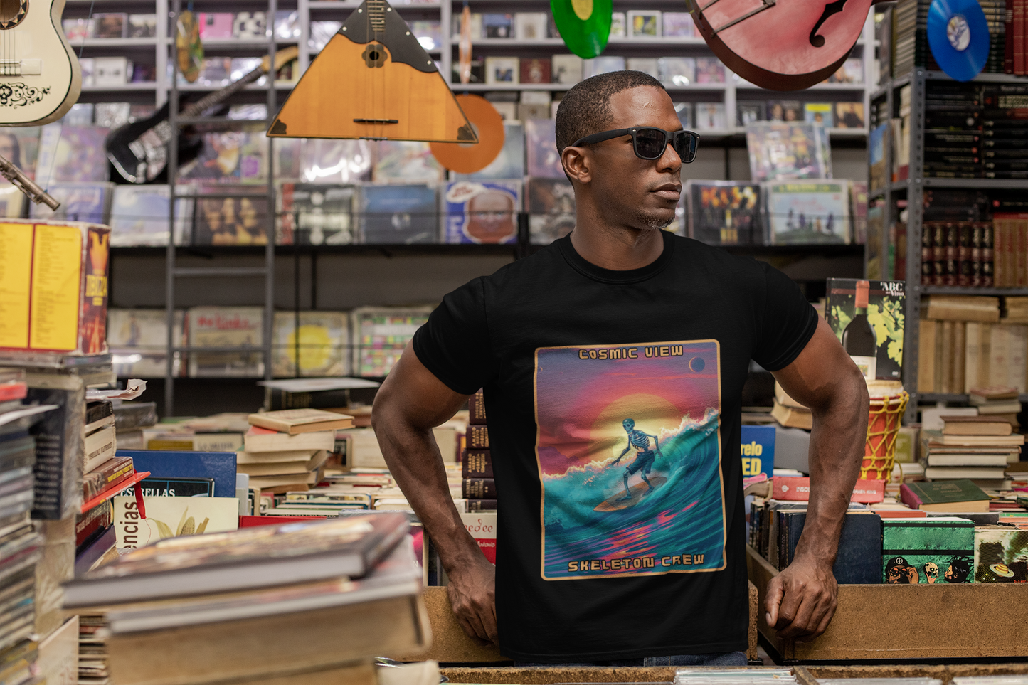 Cosmic View, Skeleton Crew t-shirt
