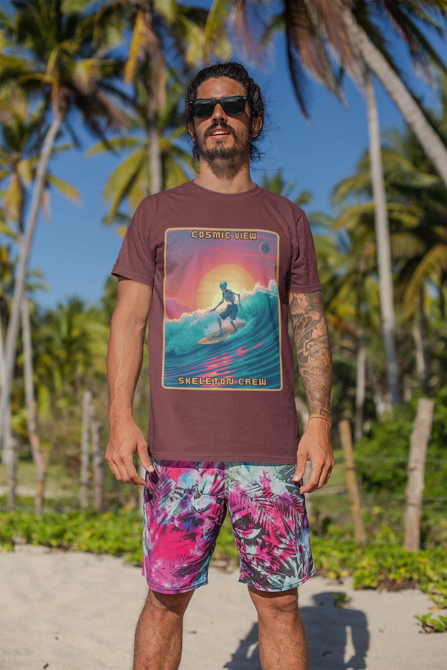 Cosmic View, Skeleton Crew t-shirt