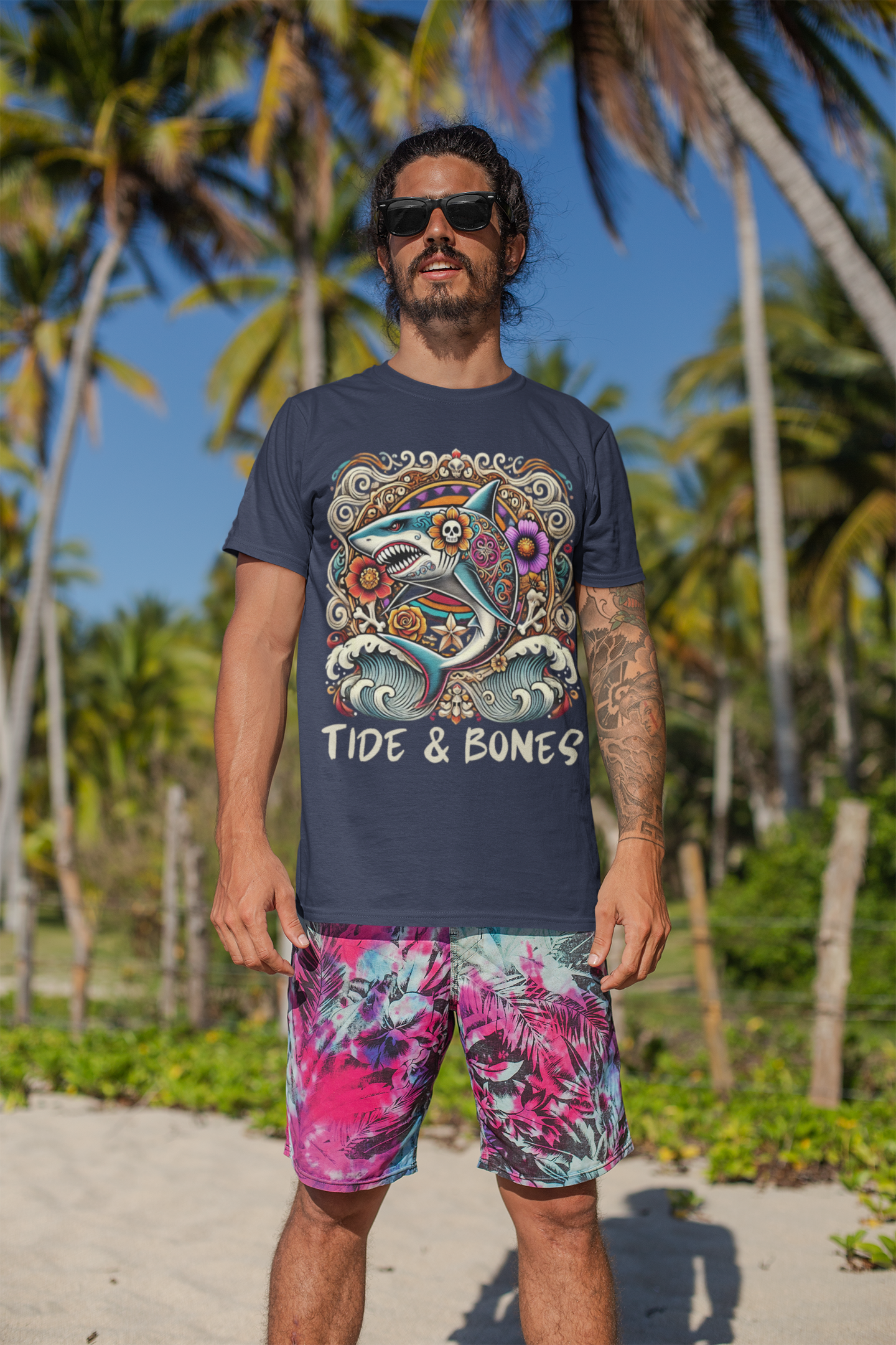Skeleton Shark T-Shirt