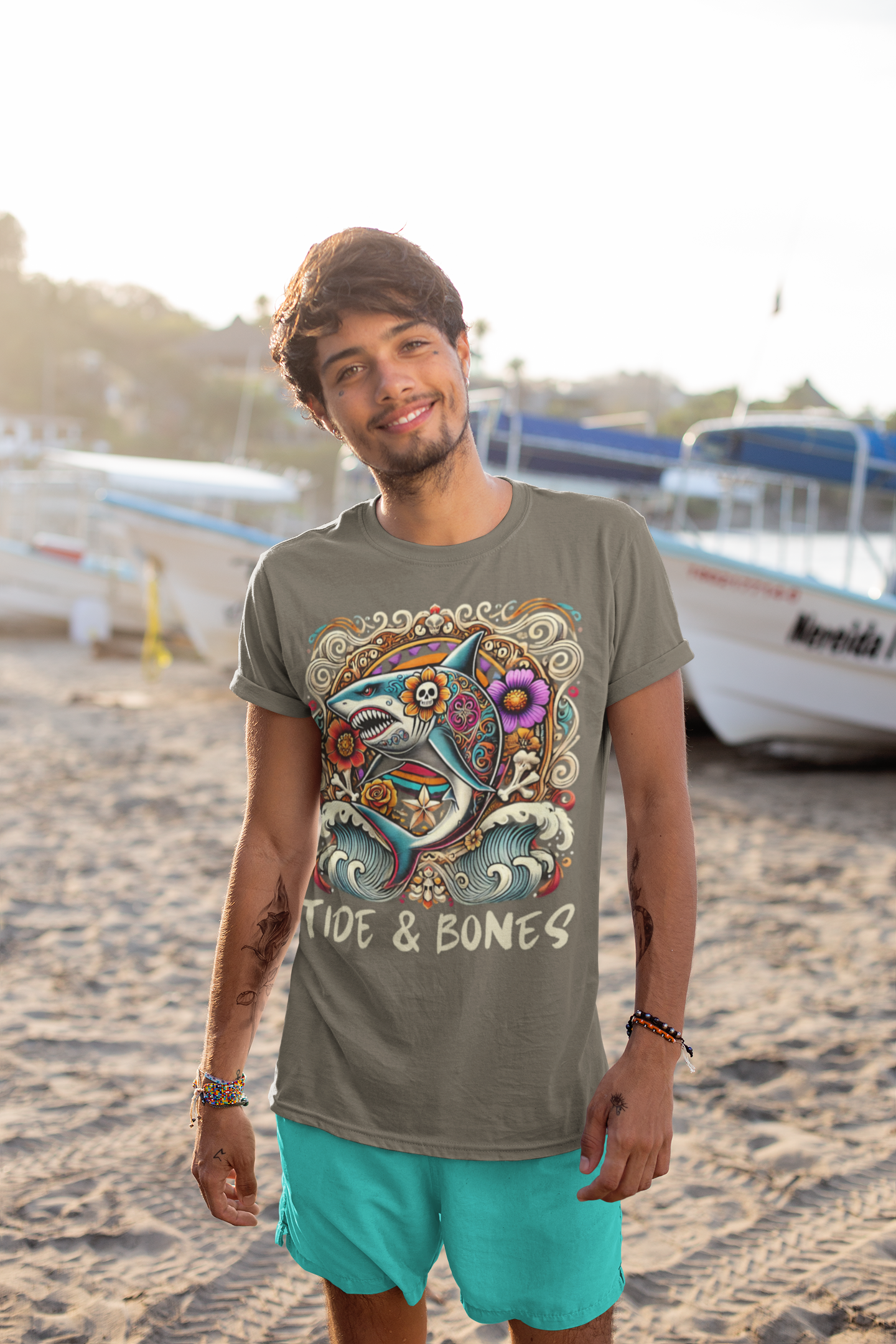 Skeleton Shark T-Shirt