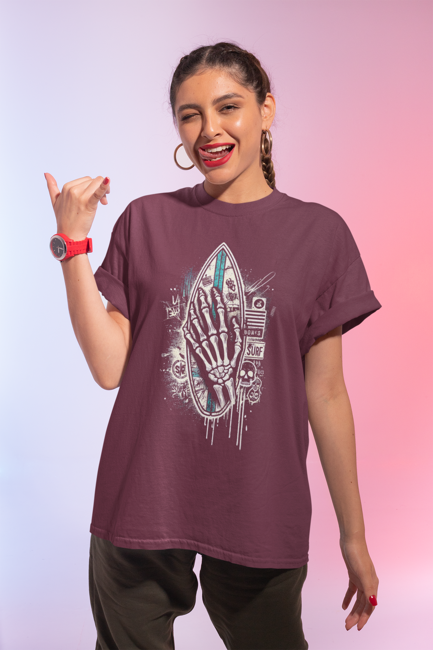 Punk Surfboard Tee