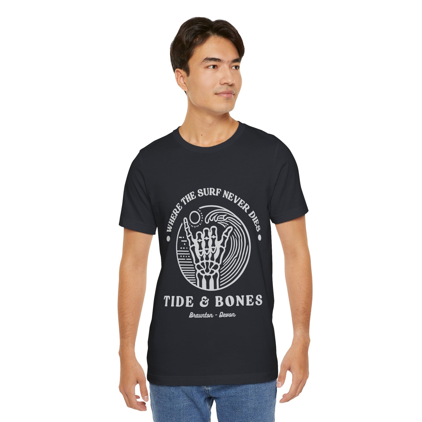 Beach Life Skeletal Hand Tee