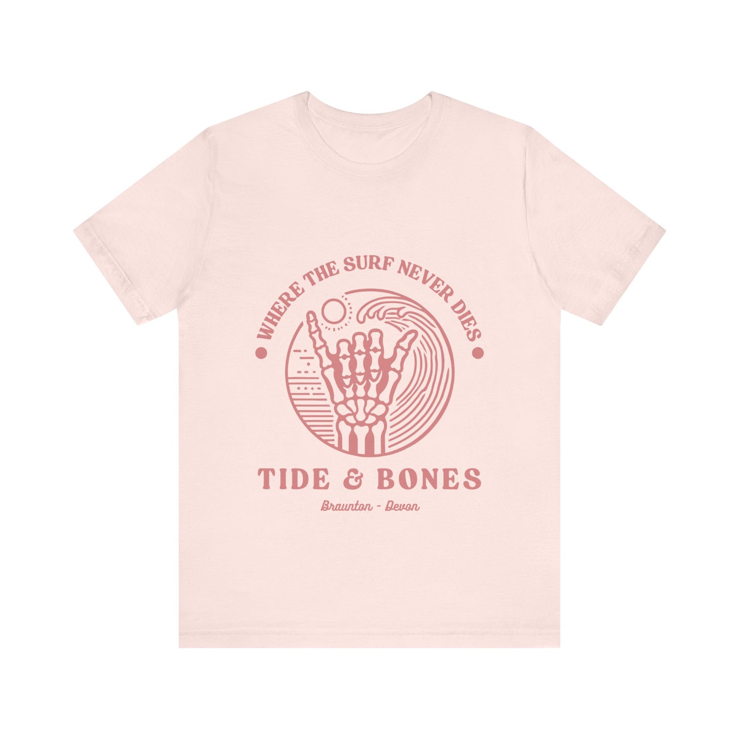 Beach Life Skeletal Hand Tee