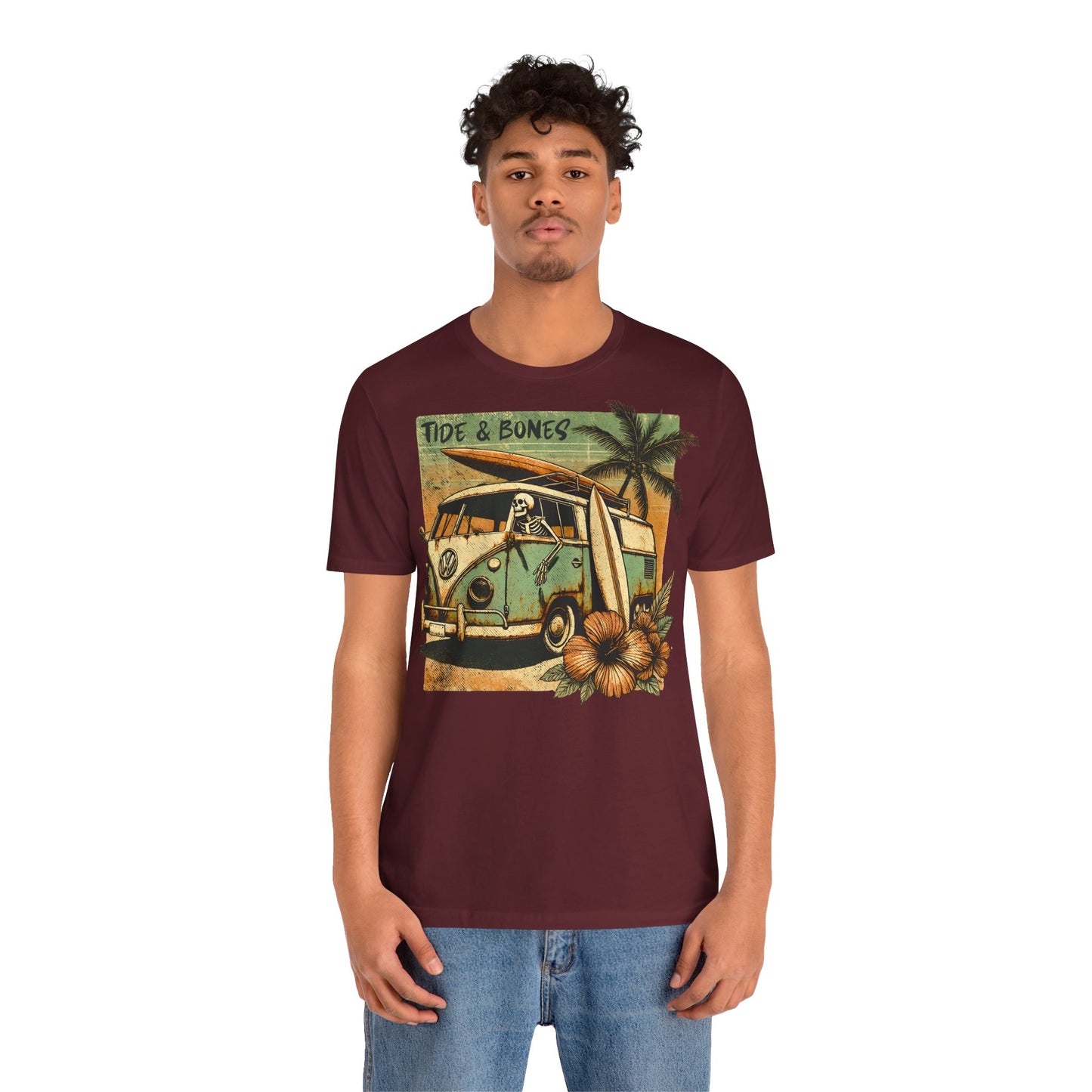 Surf Camper Tee - Unisex Jersey Short Sleeve T-Shirt