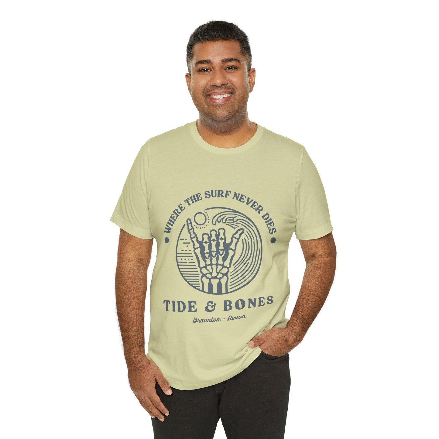 Beach Life Skeletal Hand Tee