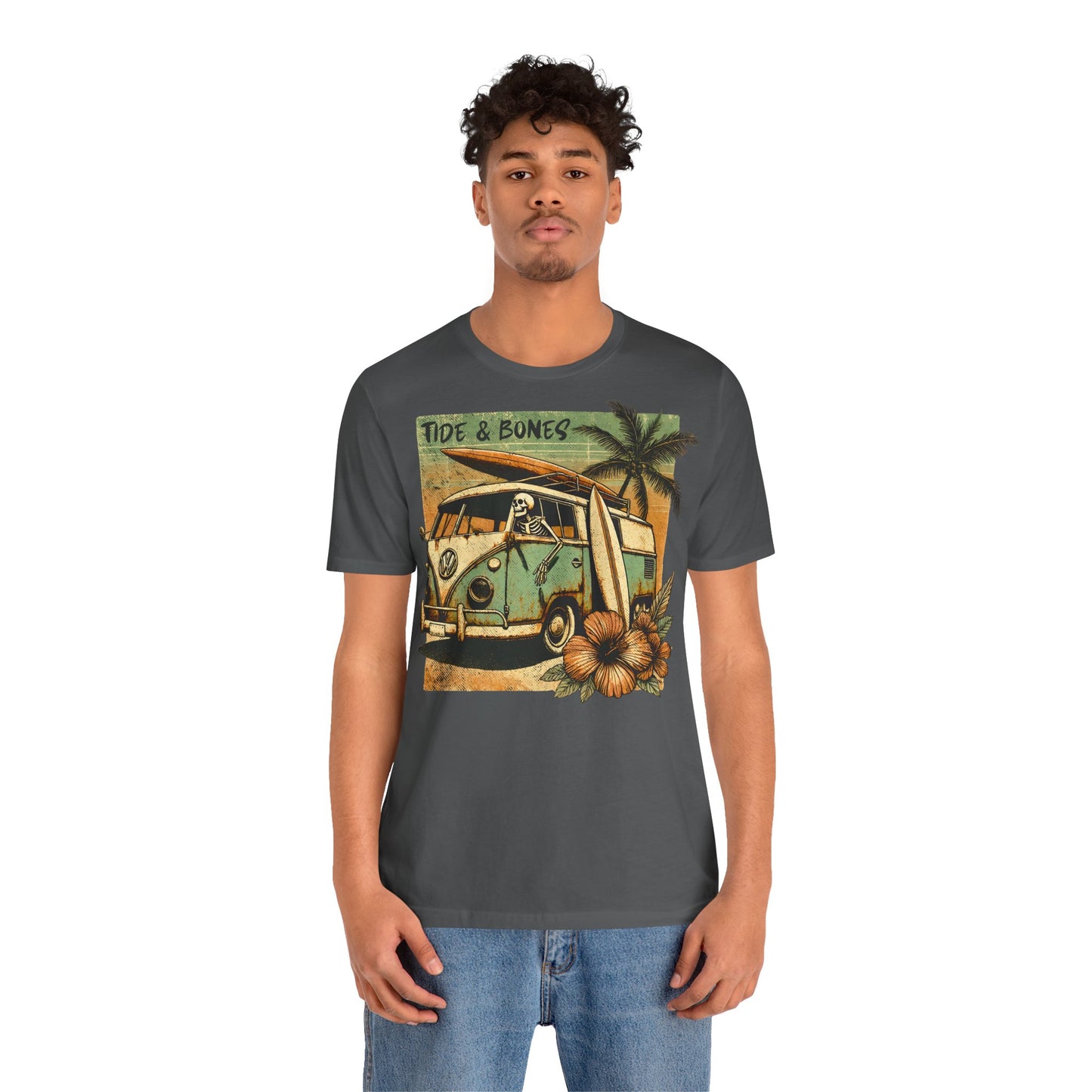 Surf Camper Tee - Unisex Jersey Short Sleeve T-Shirt