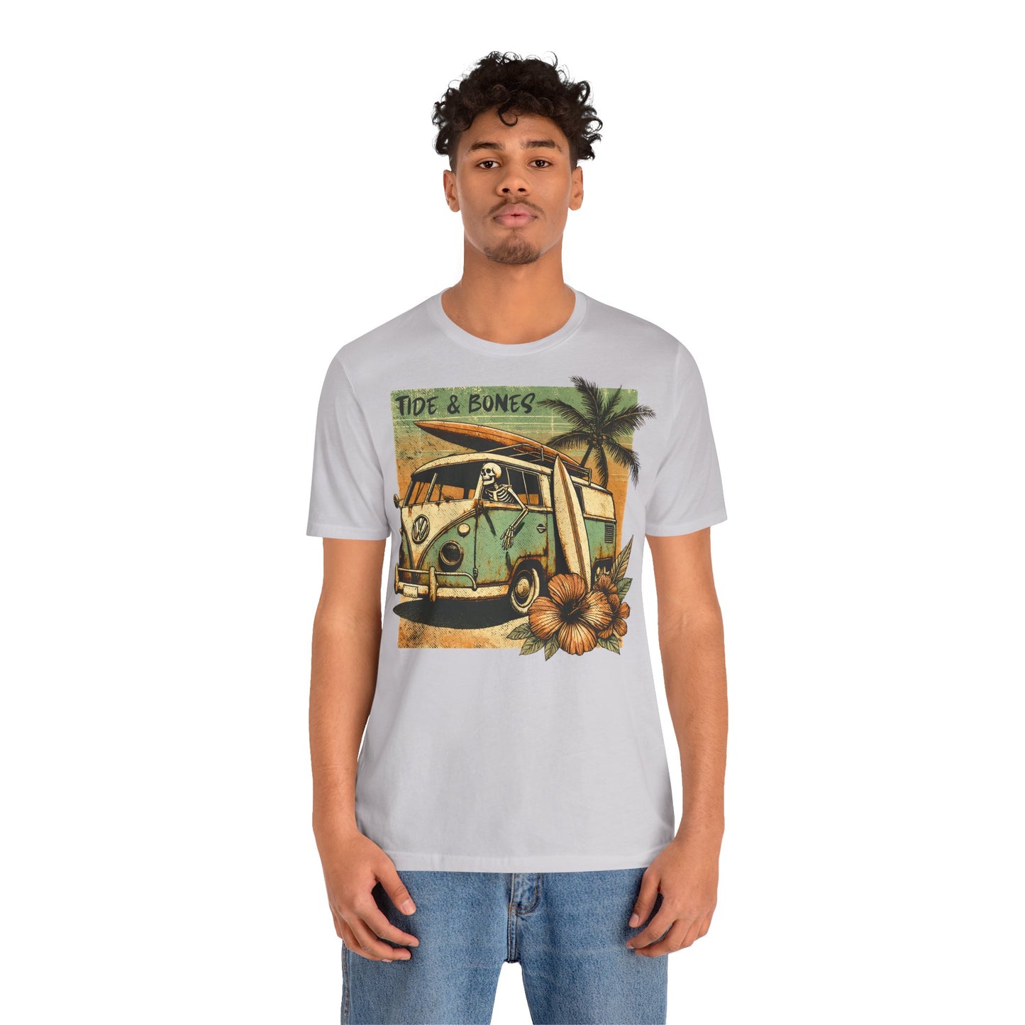 Surf Camper Tee - Unisex Jersey Short Sleeve T-Shirt