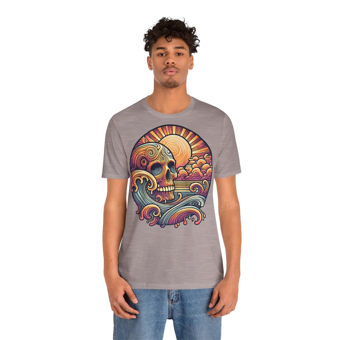 Psychedelic Skull T-shirt