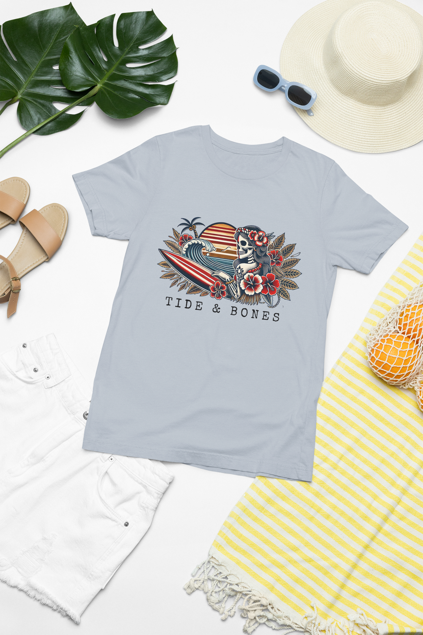 Female Skeleton Tee