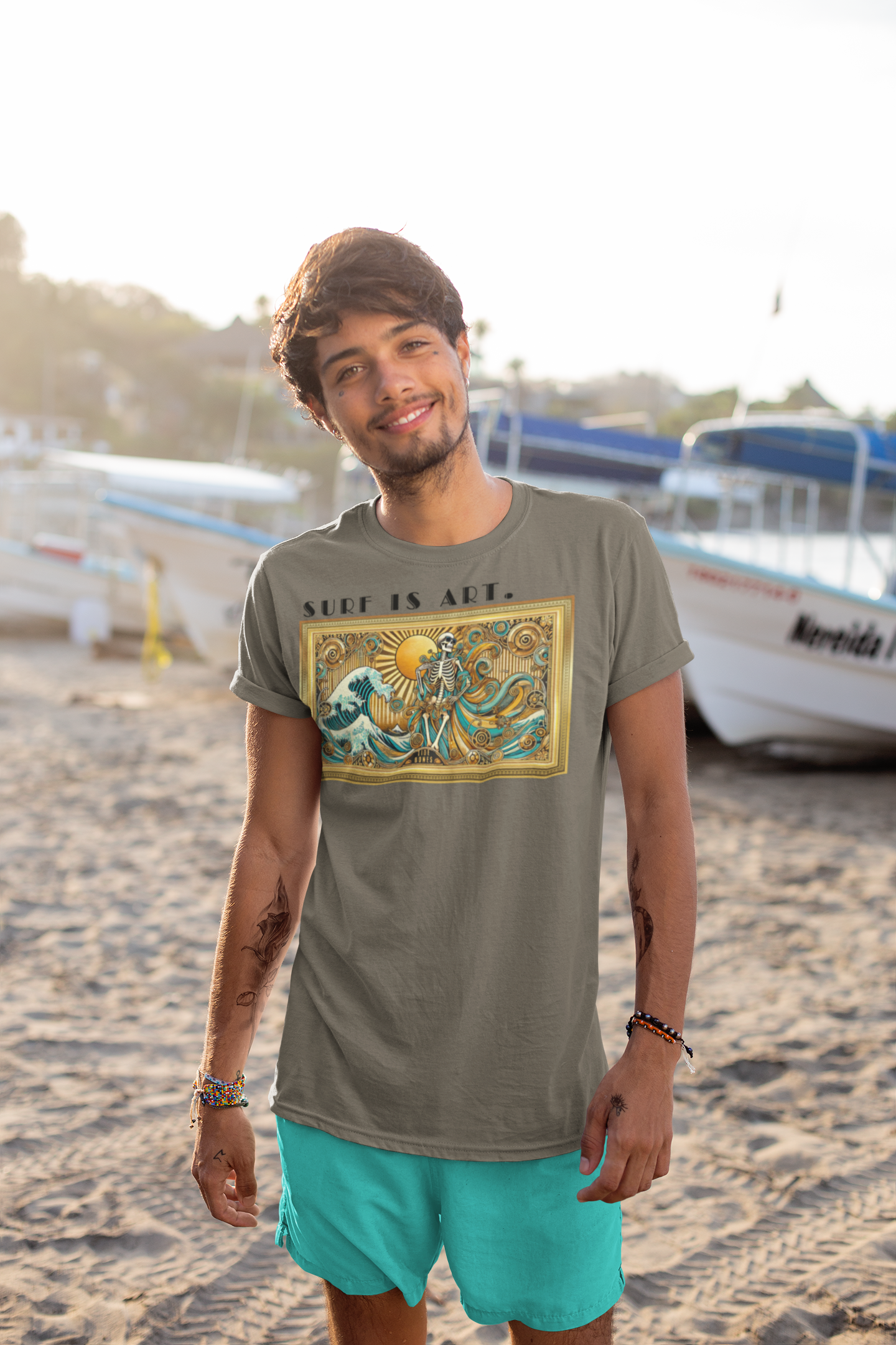 Skeleton Art T-Shirt
