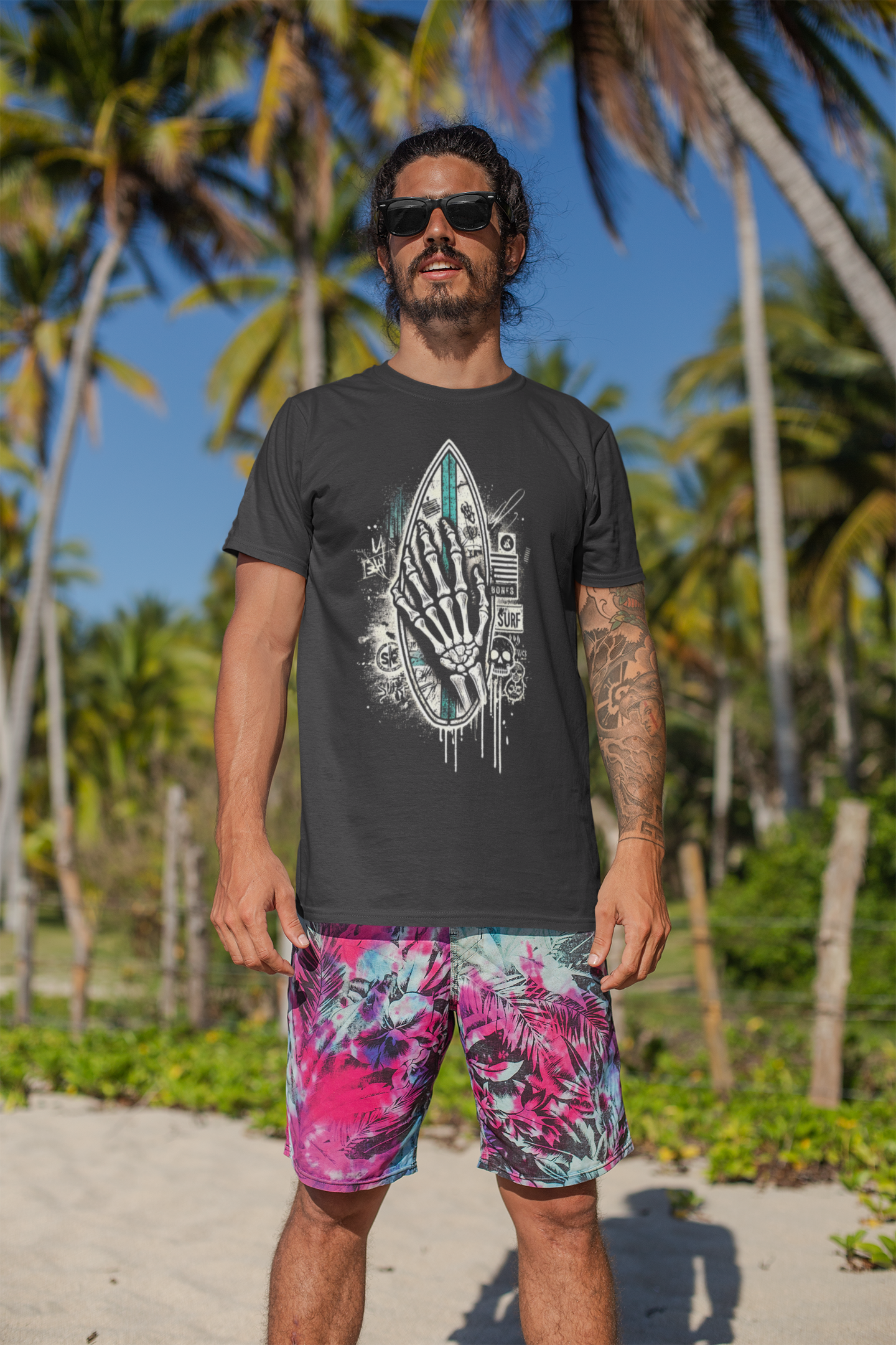 Punk Surfboard Tee