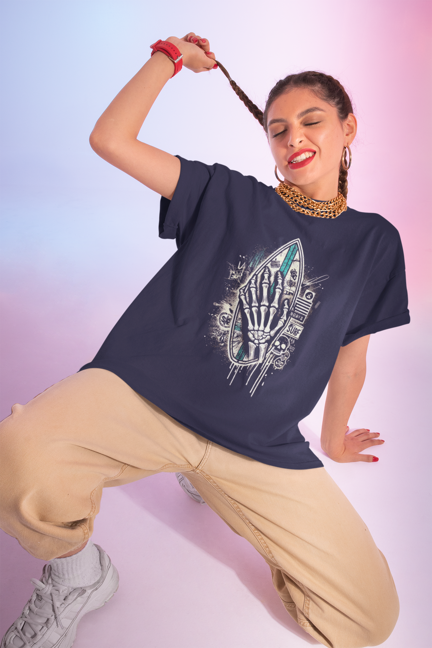 Punk Surfboard Tee