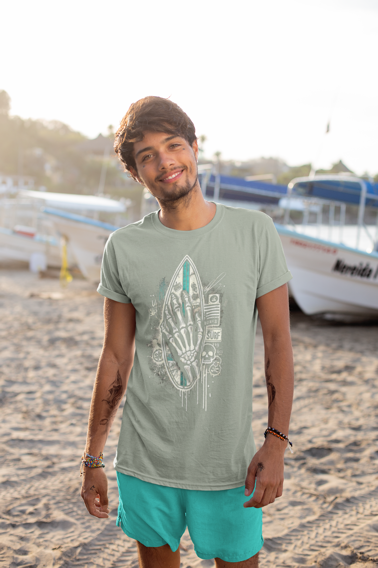 Punk Surfboard Tee