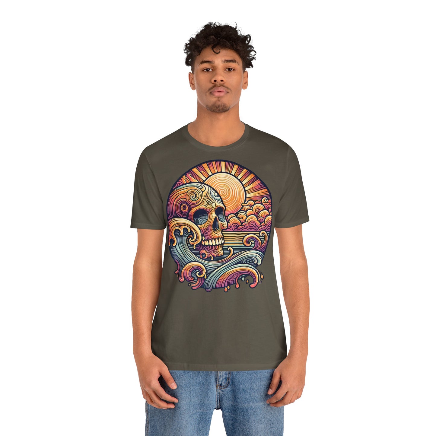 Psychedelic Skull T-shirt